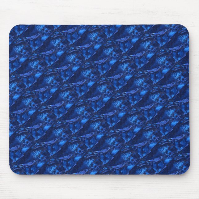"Deep Vatten 1" Tilt Abstract Design Mousepad Musmatta (Framsidan)