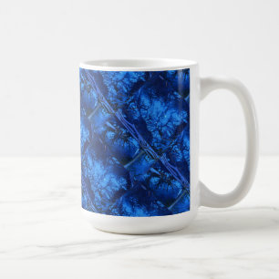 "Deep Vatten #2 Tiled" Abstract Design Mugg