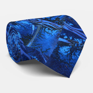 "Deep Vatten #3" Abstract Design Tie Slips