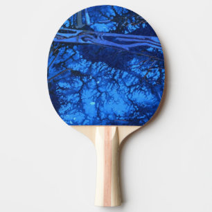 "Deep Vatten #3" Abstrakt Ping Pong Paddle Pingisracket