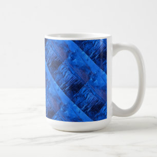 "Deep Vatten #4 Tiled" Abstract Design Mugg