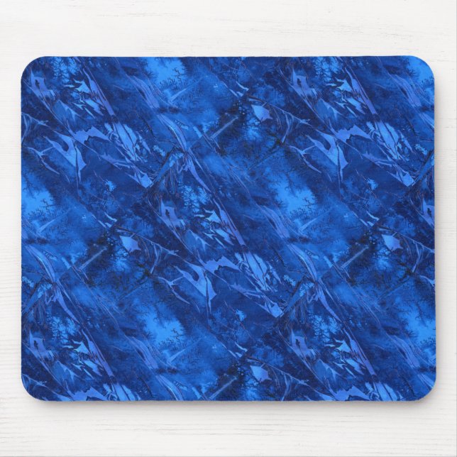 "Deep Vatten 5" Tilt Abstract Design Mousepad Musmatta (Framsidan)