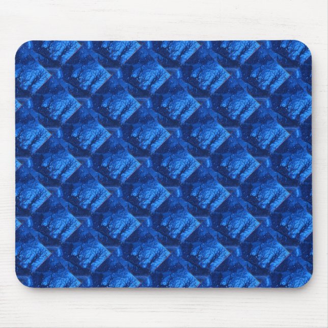 "Deep Vatten 6" Tilt Abstract Design Mousepad Musmatta (Framsidan)
