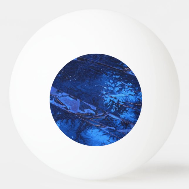 "Deep Vatten" Abstrakt Ping Pong Boll (Framsidan)