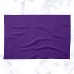 Deep Violet Solid Färg Kökshandduk<br><div class="desc">Deep Violet Solid Färg</div>