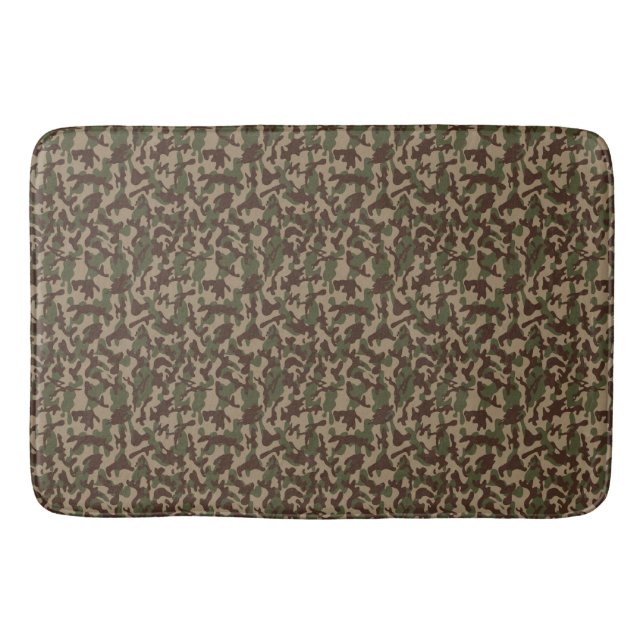 Deep Wood Camouflage Badrumsmatta (Framsidan)