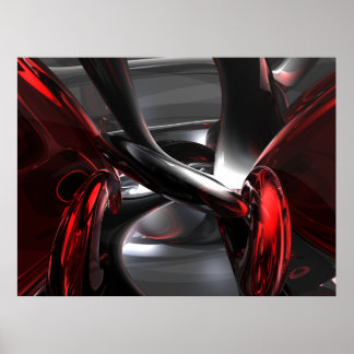 Deep Wounds-Abstrakten Poster