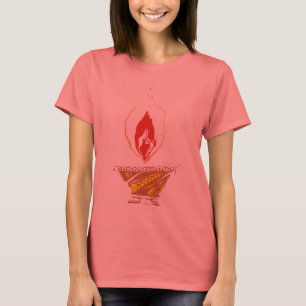 Deepak: Diwali lampa T Shirt