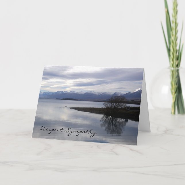 Deepest Sympathy Card Kort (Framsida)