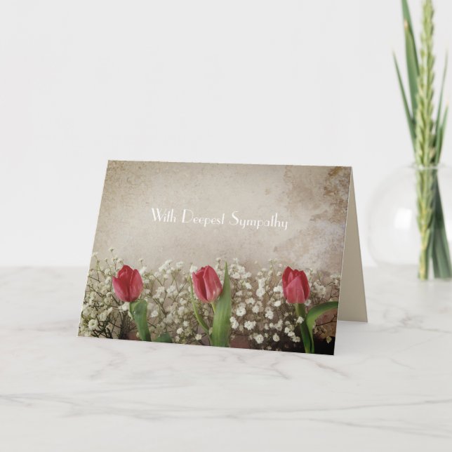 Deepest Sympathy Kort (Framsida)