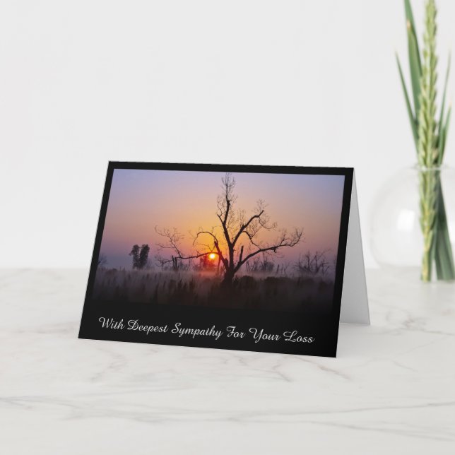 Deepest Sympathy Kort (Framsida)
