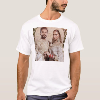 Deepika Padukone Ranveer Singh bröllop T Shirt