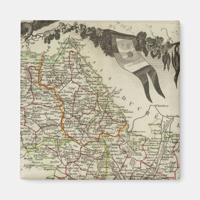 Deept Om L'Isere Magnet (Framsidan)