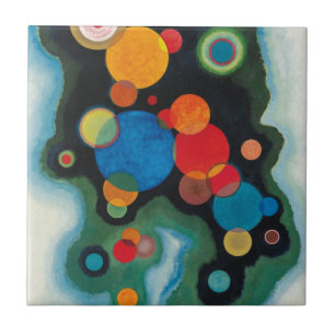 Deepzed Impulse Abstrakt Oil on Canvas Kandinsky Kakelplatta
