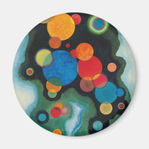 Deepzed Impulse Abstrakt Oil on Canvas Kandinsky Magnet