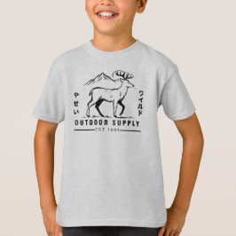 Deer adventure outdoor supply t shirt