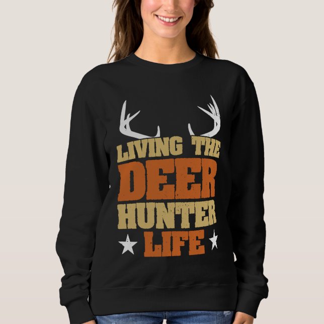 Deer Hunter Hunting Season Huntsman  1 T Shirt (Framsida)