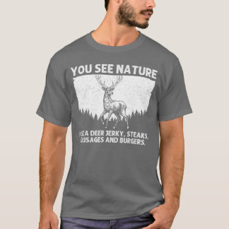 Deer Hunting Art for Men Women Wildlife Hunter Dee T Shirt
