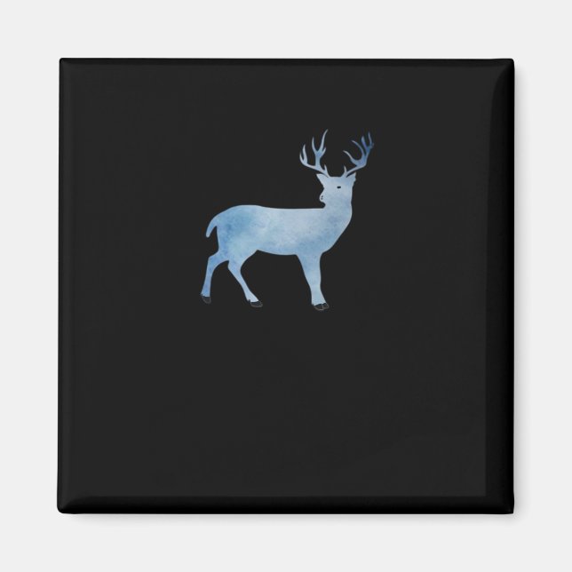 Deer Modern Artistic Design  Magnet (Framsidan)