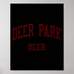 Deer Park High School Hs konstverk Poster
