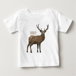 Deer serieillustration t shirt