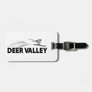 Deer Valley Utah Backhoppare Bagagebricka