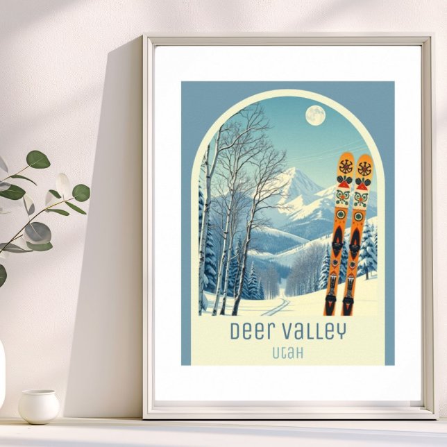 Deer Valley Utah skidort  Poster (Skapare uppladdad)