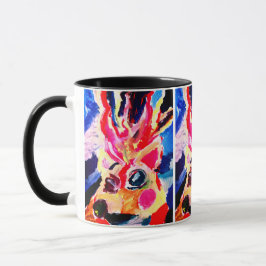 Deer winter joy mugg