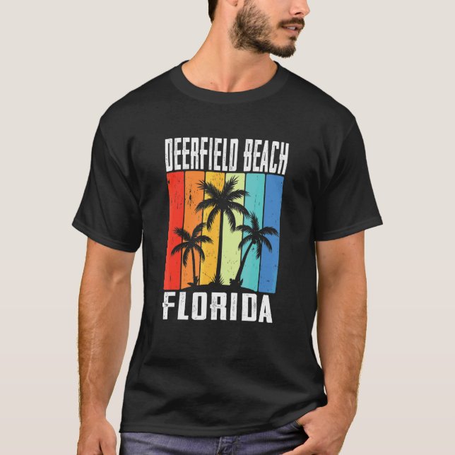 Deerfield Beach 3 T Shirt (Framsida)
