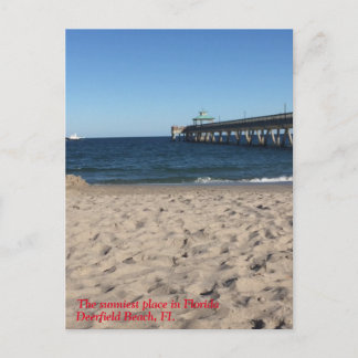 Deerfield Beach, Fl - vykort
