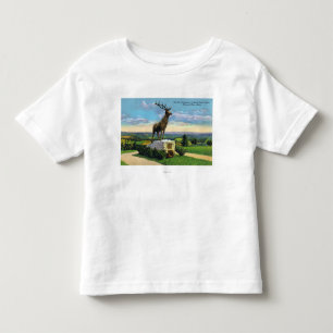 Deerfield River Valley på Mohawkslinga Tee Shirt