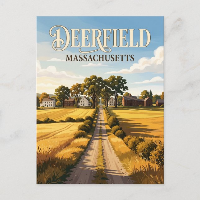 Deerfield USA Vykort (Framsida)