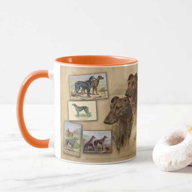 Deerhound Vintage Mugg (Med munk)
