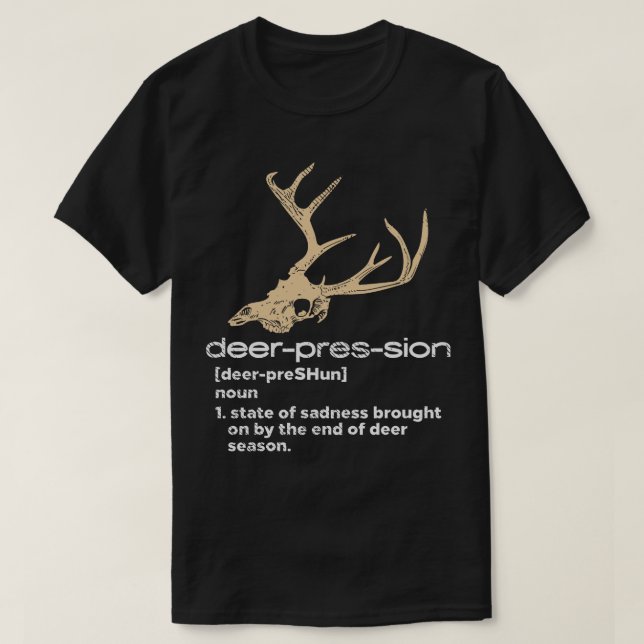 DeerPresSion T Shirt (Design framsida)
