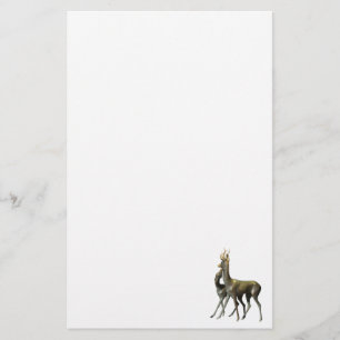 Deers i kärlek brevpapper