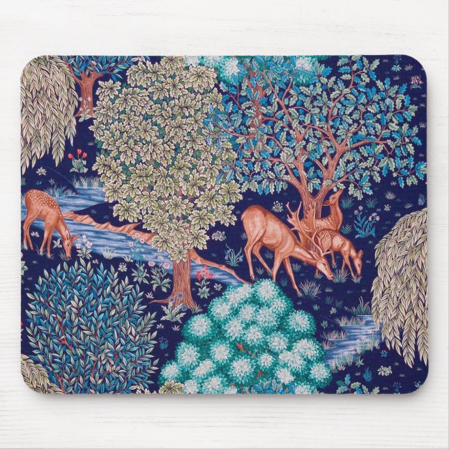 Deers in the Forest, William Morris Musmatta (Framsidan)