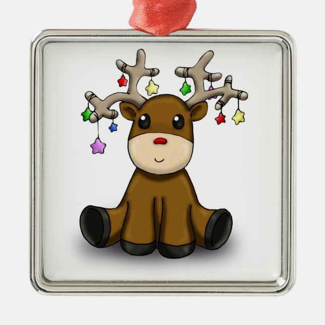 Deers Julgransprydnad Metall (Framsidan)