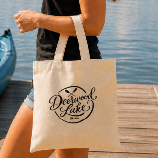 Deerwood Lake Åror Klassiskt Sjöliv Tygkasse