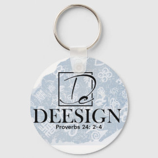 Deesign Collective-knappen Nyckelring