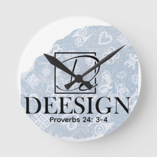 Deesign Collective-knappen Rund Klocka