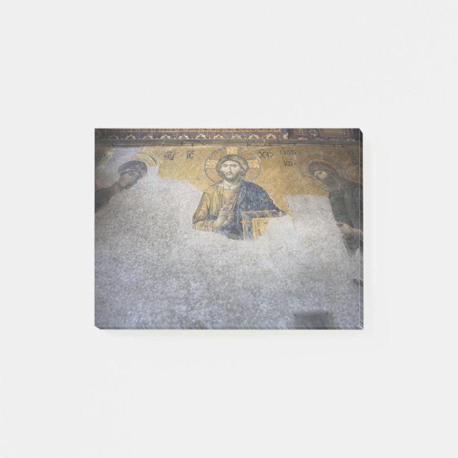 Deesis Mosiac Upper Gallery Hagia Sophia Post-it Block (Framsida)