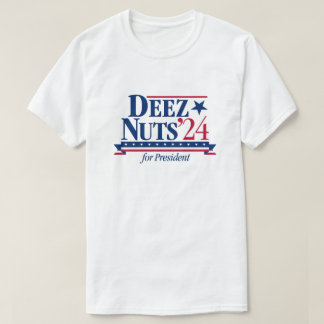Deez Nöt för president 2024 (vit) T Shirt