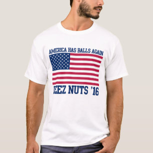 Deez Nöt för president Amerika har Bollar igen Tee