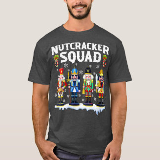Deez Nöt Funny Julafton 2022 Nutcracker Squad Chri T Shirt