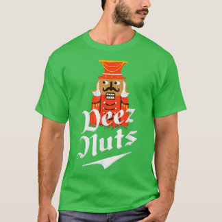 Deez Nöt Nutcracker Funny jul Pajamas Julafton T Shirt