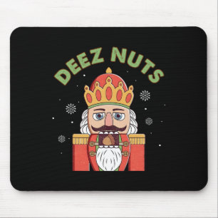 Deez Nöt Nutcracker Nöt Manar Kvinnor Roligt jul P Musmatta