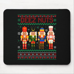 Deez Nöt Nutcracker Nöt Shirt Funny jul Xma Musmatta