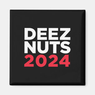 Deez Nuts 2024 - Humoristiskt Meme Republikan Demo Magnet