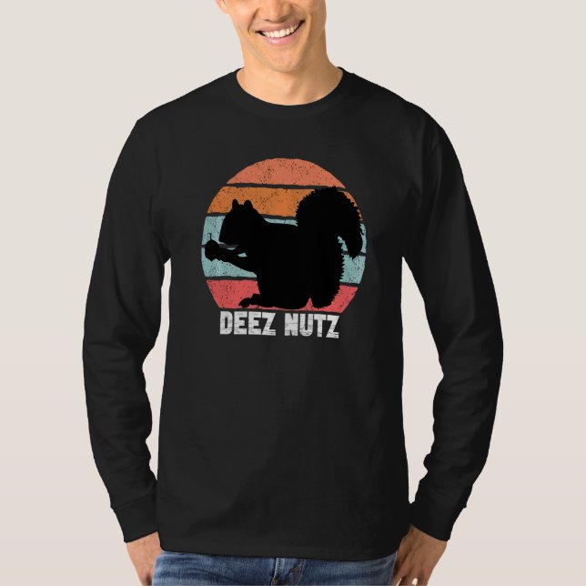 Deez Nutz julgranspopher Say Dees Nutz Ugly T Shirt (Framsida)