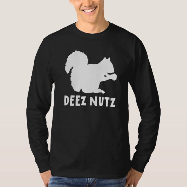 Deez Nutz julgranspopher Say Dees Nutz Ugly T Shirt (Framsida)